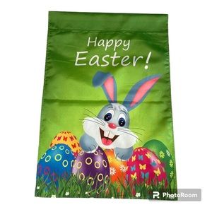 Happy Easter Garden Flag
